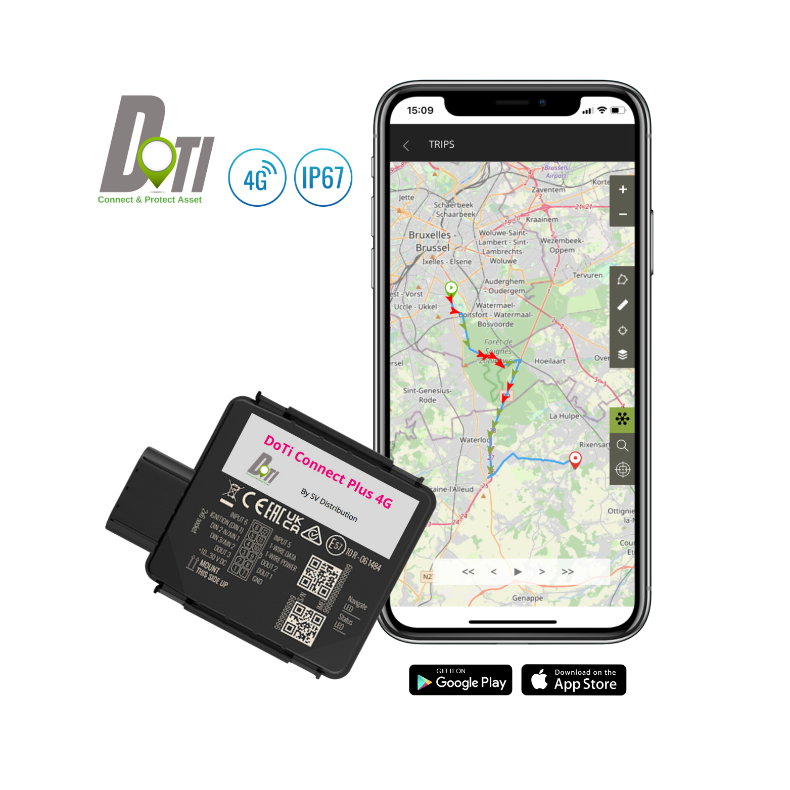 Doti Tracking - TRACEUR GPS 4G